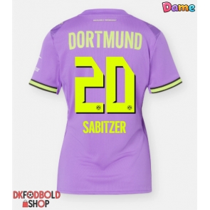 Borussia Dortmund Marcel Sabitzer #20 Tredje trøje Dame 2026-27 Kort ærmer Borussia Dortmund Marcel Sabitzer #20 Tredje trøje Dame 2026-27 Kort ærmer